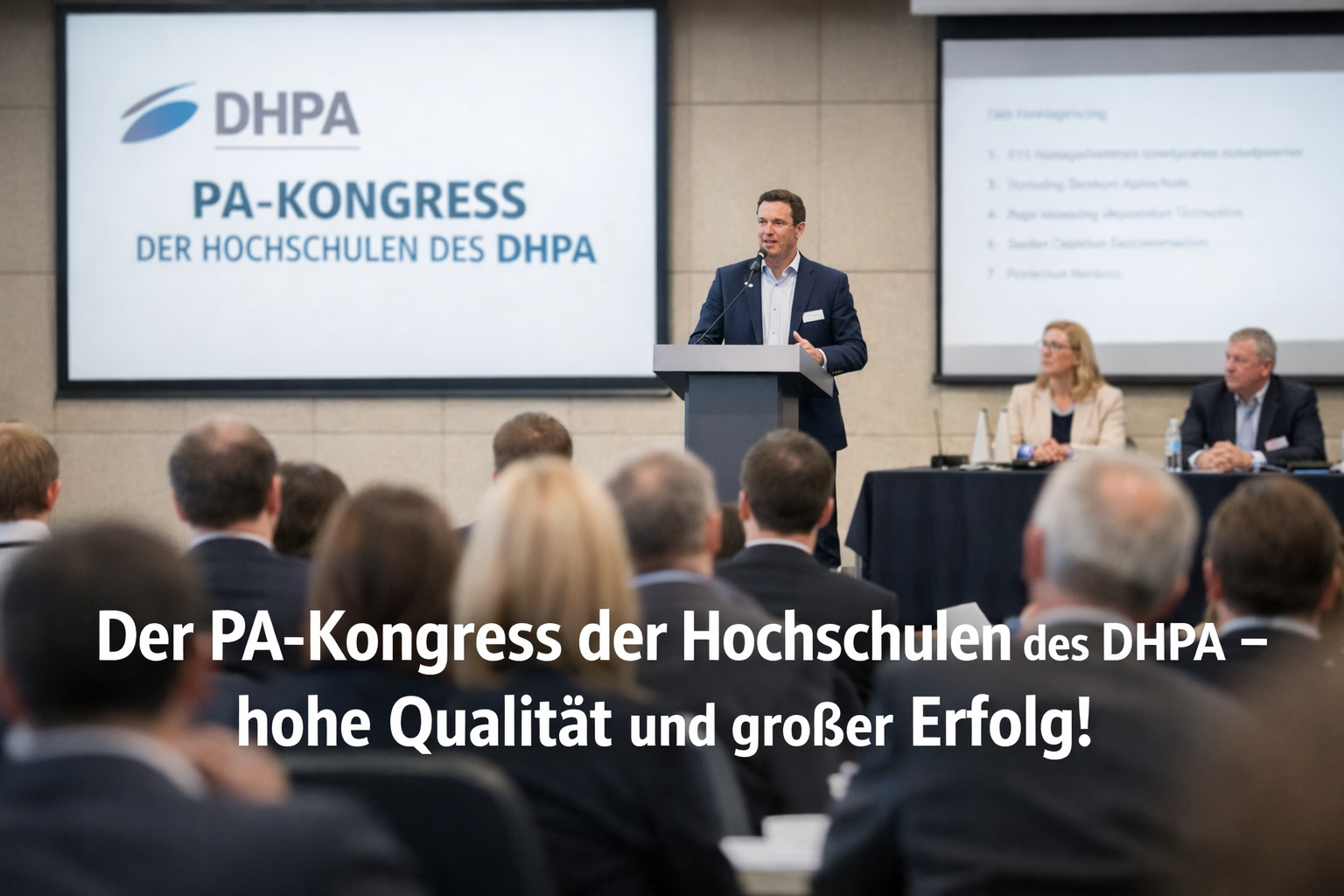 Der PA-Kongress der Hochschulen des DHPA – hohe Qualität und großer Erfolg!